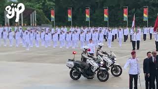 OCS 13123 Comms Parade [upl. by Aisat]