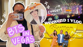 BTS PTD in Las Vegas VLOG Weekend 1 ✰ Concert PopUp Exhibition etc [upl. by Ybok]