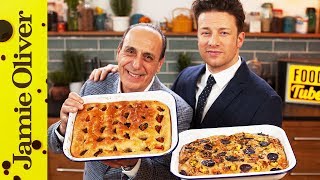 How To Make Focaccia  Jamie amp Gennaro [upl. by Freeborn]