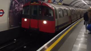 Westbound Piccadilly Line Train To Heathrow T23amp5 Approaching amp Departing At South Kensington [upl. by Laurentium]