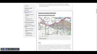 Map symbols direction and contour lines BBC Bitesize [upl. by Ttekcirc]