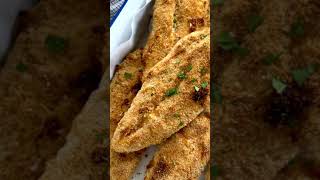 How to Make Crispy Baked Chicken Tenders Easy Recipe Tutorial [upl. by Abeh]