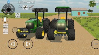 John Deere tractor ke upar roof kaise lagaen [upl. by Tace294]