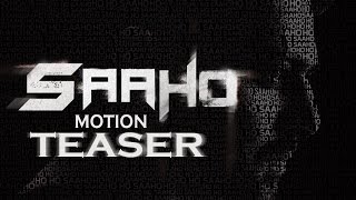 Prabhas Saaho Motion Teaser  Prabhas  Prabhas19  Saaho  Fan Made  TFPC [upl. by Marjana458]