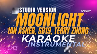 Moonlight  Ian Asher SB19 Terry Zhong Karaoke Studio Version [upl. by Latnahc]