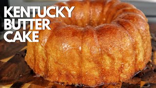 The BEST Kentucky Butter Cake EVER [upl. by Ibbie979]