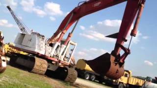 Link Belt 5800 Excavator Inspection Video 2 [upl. by Meesan147]