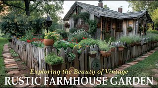 Bringing the Countryside Home Rustic Farmhouse Garden Ideas [upl. by Peck]