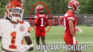 The Kansas City Chiefs Rookie Minicamp Is INSANE Xavier Worthy FIRST LOOK Minicamp Highlights [upl. by Rihaz504]