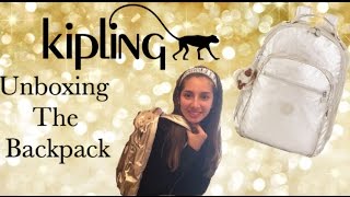 Kipling Backpack Unboxing [upl. by Amieva760]