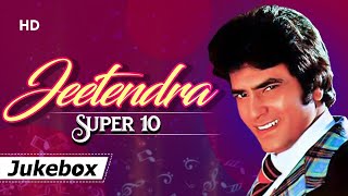 Hits Of Jeetendra  Superhit Song Collection  Best Bollywood Songs Jukebox  Top 10 [upl. by Marietta]