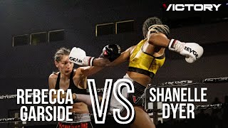 Victory 8 Rebecca Garside VS Shanelle Dyer  Victory Undercard Muay Thai Full Fight [upl. by Anaiek]