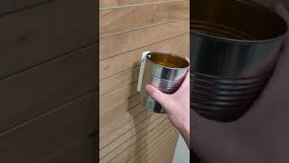 Soup can wall storage [upl. by Kra]