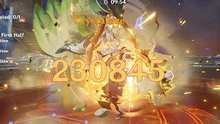 C6 Itto 33 Abyss Speedrun  1231 14 Seconds [upl. by Veneaux]