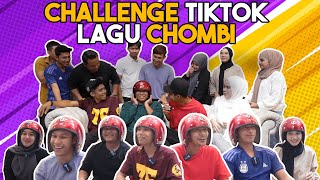 HELMET LAWAK CHALLENGE  TREND LAGU CHOMBI … [upl. by Naryb]