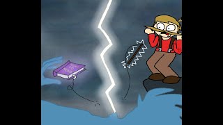 Grian VS mending books Animated  Not Animatic [upl. by Pansie]