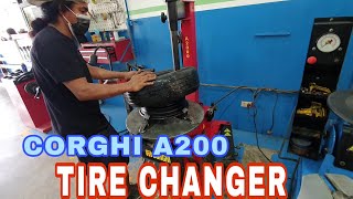 CORGHI A200 TIRE CHANGER [upl. by Niran50]