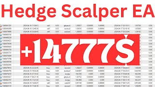 14777  Forex Hedge Scalper MT4 Robot Real Account [upl. by Loris436]