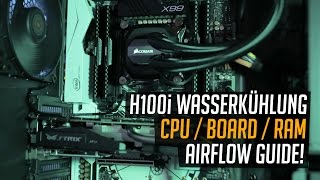 i7 6800k  H100i V2 AiO Wasserkühlung amp BoardRam Upgrade Guide [upl. by Weinrich994]