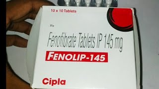 Fenolip145 Tablets In Hindi  Uses Side Effects and Composition [upl. by Trever]