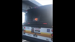 Thebus Honolulu Bus 918 Route 40 East Waipahu New Flyer DE40LFR [upl. by Free]