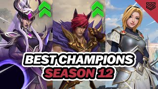 5 CHAMPIONS YOU MUST PLAY TO CLIMB SEASON 12 🔥 Wild Rift Patch 50A [upl. by Anaeed]