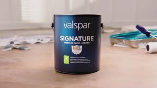 Valspar Signature Interior Paint amp Primer [upl. by Gibbie]