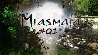 Lets Play Miasmata 01 German  Du wirst beobachtet [upl. by Ahsinroc]