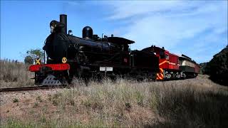 PART 1 Day of Firsts amp Lasts for SteamRanger Heritage Railway Steam Loco 207 amp English Electric 507 [upl. by Feeley]