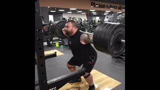 Eddie Hall Squat Problems eddiehall eddiehall bodybuilding squat teambeast strength [upl. by Ahsinert]