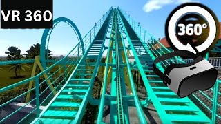 VR 360 Roller Coster 360 [upl. by Jilli]