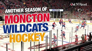 Moncton Wildcats 20232024 Home Opener [upl. by Elleiand]