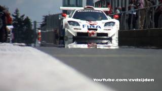 Mclaren F1 GTR Rev amp Accelerate Great Sound [upl. by Dnaltiak234]