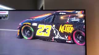 Nascar Cup Series AllStar Open Pit Stop Red Soft Tires Reaction 100kcams [upl. by Leatrice]