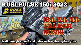 Rusi Pulse 150i 2022walkthrough around and quick review plus update price rusimotors rusipulse150 [upl. by Damour]