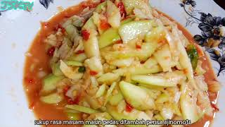 CARACARA MEMBUAT Sambal belacan mangga simple mudah sedap [upl. by Alyl]