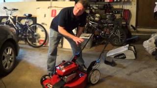 Easy to Store Lawn Mower  Toro Smartstow [upl. by Sevik662]