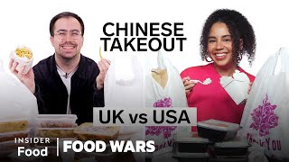 US vs UK Chinese Takeout  Food Wars  Insider Food [upl. by Nyla263]