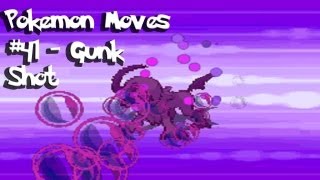 Pokemon Moves 41  Gunk Shot In ALL Generations [upl. by Ause]