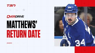 When will Matthews return to Leafs lineup  OverDrive Hour 3  111124 [upl. by Vladimar]