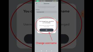 How to change snapchat username 2023  Snapchat username change kaise kare snapchat shorts viral [upl. by Ardnahcal]