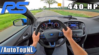 FORD FOCUS RS MK3 440HP MILLTEK POV Test Drive by AutoTopNL [upl. by Libby930]