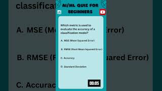 AIML Quiz for Beginners Identify the Supervised Learning Algorithm [upl. by Kimberlee]