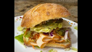 Deli Chicken Sandwich Recipe [upl. by Hacim]