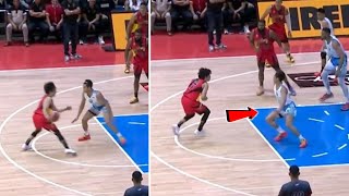 Terrence Romeo turns Kyrie Irving w killer crossover on Ricci Rivero [upl. by Androw]