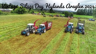 Vintage Silage Day Hylands Araglen 2024 [upl. by Hnoj]