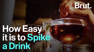 TikToker Shows How Easy it is to Spike a Drink [upl. by Ahsatin]