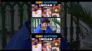 Idhu auction Madam  solvathelam unmai Lawrence comedy shortsfeed comedy [upl. by Ahsinad3]