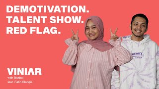 DEMOTIVATION TALENT SHOW RED FLAG  VINIAR hosted by Basboi feat Fatin Shidqia [upl. by Casilde]