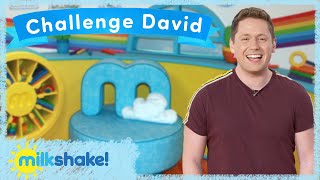 Milkshake Studio Games  Challenge David  David [upl. by Kinch]